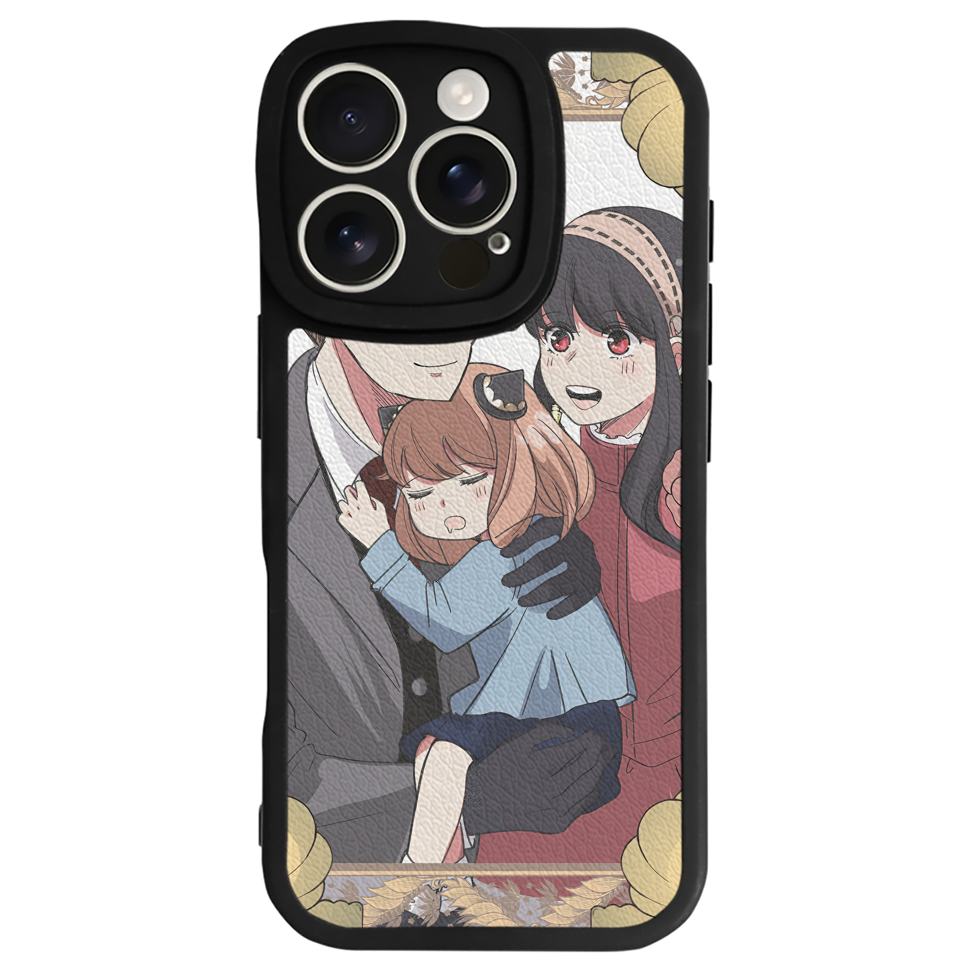 （画像用） SPY×FAMILY间谍家家酒 【iPhone 16シリーズ対応】シリコンスマホケース（レザー調） 材質：シリコン